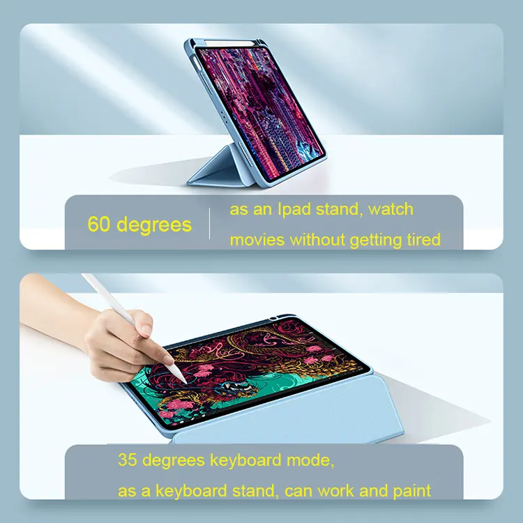 Съемный чехол для iPad 10,2, универсальный чехол для планшета iPad 10,2 дюйма 2022/2021/2020