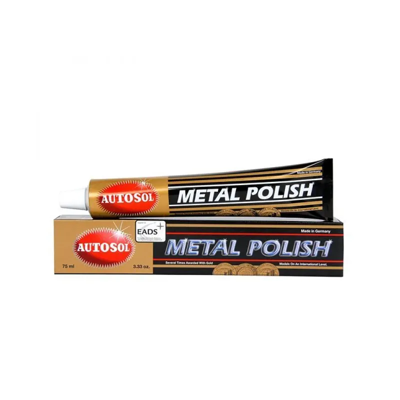 Autosol high luster polish compound jewelry aluminum metal chrome polish paste cream for copper brass