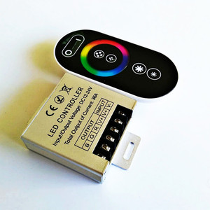 WS2811 LED koşu işık kontrolörü 2.4G RF dokunmatik uzaktan kumanda ile LED piksel SPI denetleyici WS2812B ile uyumlu - Product Image 2