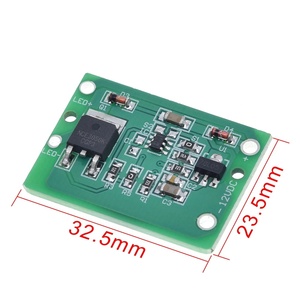 12V容量式タッチスイッチセンサーモジュールプッシュボタンタッチキーモジュールジョグラッチリレーDC 6-20V 3A - Product Image 2