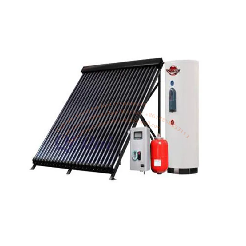 150 200 250 300 500 1000 2000 Géiser solar de alta presión Split Panel solar presurizado Sistema de calefacción de agua caliente para la casa