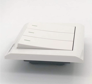 Factory Customized 3 Gang 2 Way Electrical Wall <strong>Switch</strong> Double Control Rocker <strong>Switch</strong>
