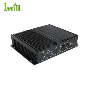 Промышленный безвентиляторный мини-ПК j4125 Процессор встроенный компьютер dual Lan RS232 Linux OS DIN rail pc - Product Image 5