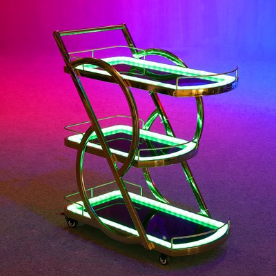 Electrophoretic gold cart