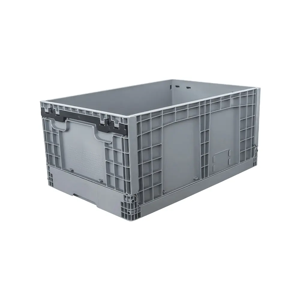 Contenedores de almacenamiento caja de rotación caja de plástico plegable cajas móviles transporte