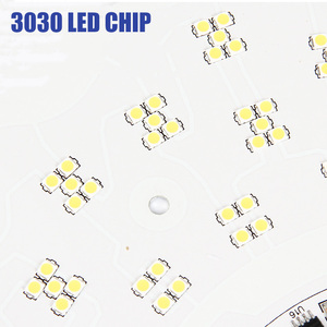 อลูมิเนียม209มม. driverless SMD 3030 LED 150W Dob แหล่งกำเนิดแสง epistar AC 220V โมดูลไฟ LED สำหรับ UFO high Bay LIGHT - Product Image 3