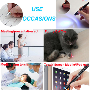 Multifunktion aler roter Laserpointer-Stift LED-Licht Medizinisches Licht Stift lampe Medizinisch mit Schreib funktion Lasers tift - Product Image 6