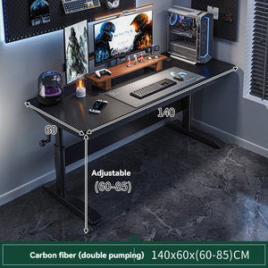 2024 YOUTAI hot multi funzionale altezza regolabile tavoli da gioco scrivania del computer con cassetto - Product Image 3