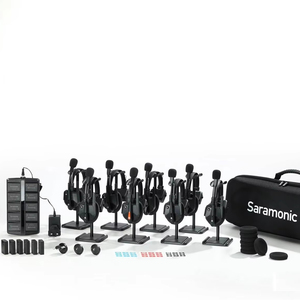 Saramonic WiTalk9 WT9S sistema di interfono per cuffie <span class=keywords><strong>Wireless</strong></span> Full Duplex 500m Team di comunicazione di gruppo Talk 1 Master 8 auricolare remoto