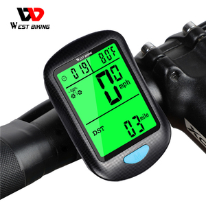 WEST BIKING-Ordenador de bicicleta inalámbrico digital con cronómetro táctil y odómetro, equipo de ciclismo con sensor inteligente para montar en bicicleta - Product Image 3