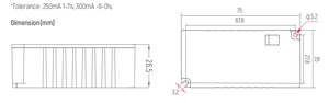 EUCHIPS 10W 120 ~ 350mA * 1ch Controlador CC de corte de fase Controlador Triac de voltaje de entrada de 220-240V seleccionable por 8 niveles de corriente - Product Image 2