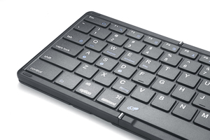 Teclado Bluetooth plegable retroiluminado Delgado plegable teclado inalámbrico Smart TV teclado tamaño de la palma pliegues con ratón - Product Image 4