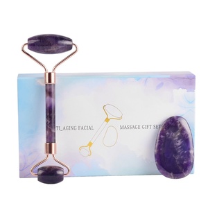 Yüz kaldırma aracı yeşim Gua Sha rulo yeşim yüz masajı masajı - Product Image 2
