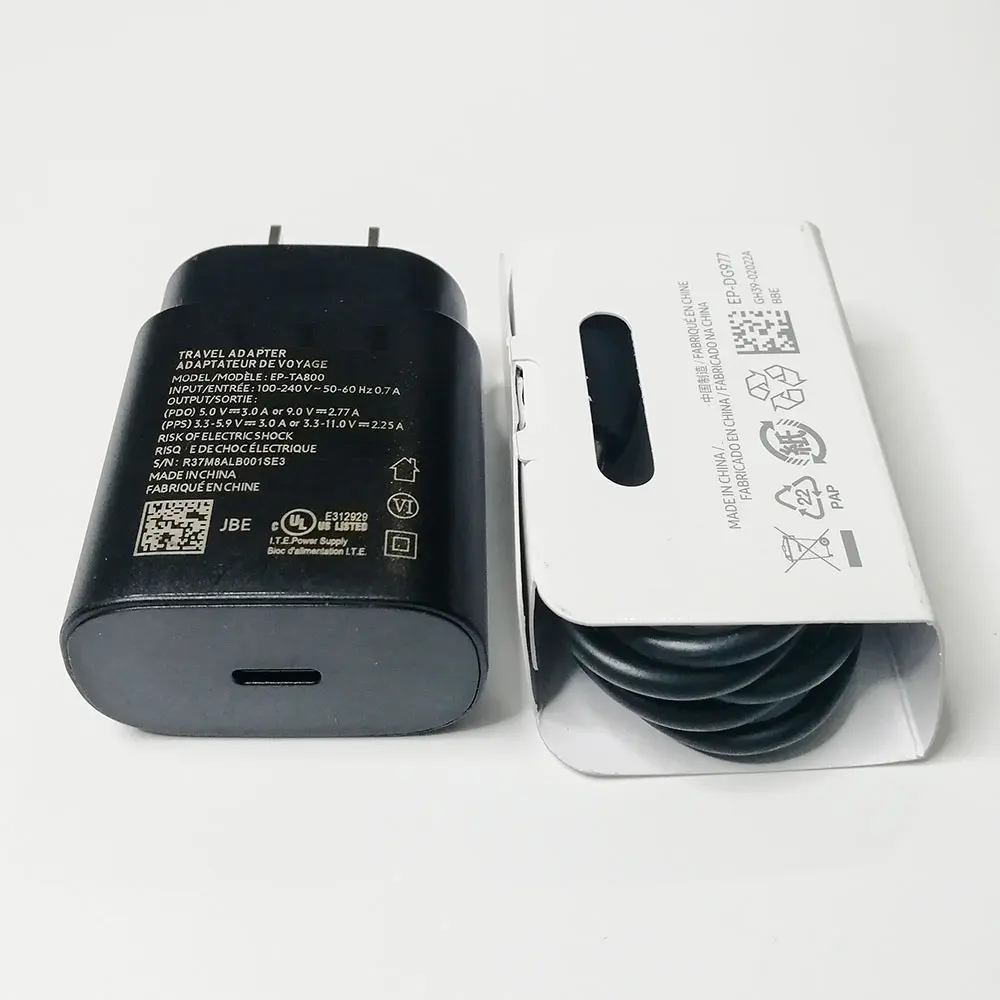 EP-TA800 25W fast charger type C travel adapter for Samsung Galaxy Note 10 Type C PD Wall charger