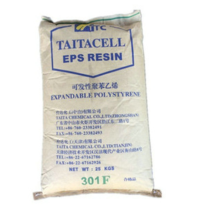 EPS granülleri bakire geri dönüşümlü fabrika fiyat EPS 301F 301T plastik hammadde kalıplama EPS reçine balık kutuları paneli için köpük levha - Product Image 1