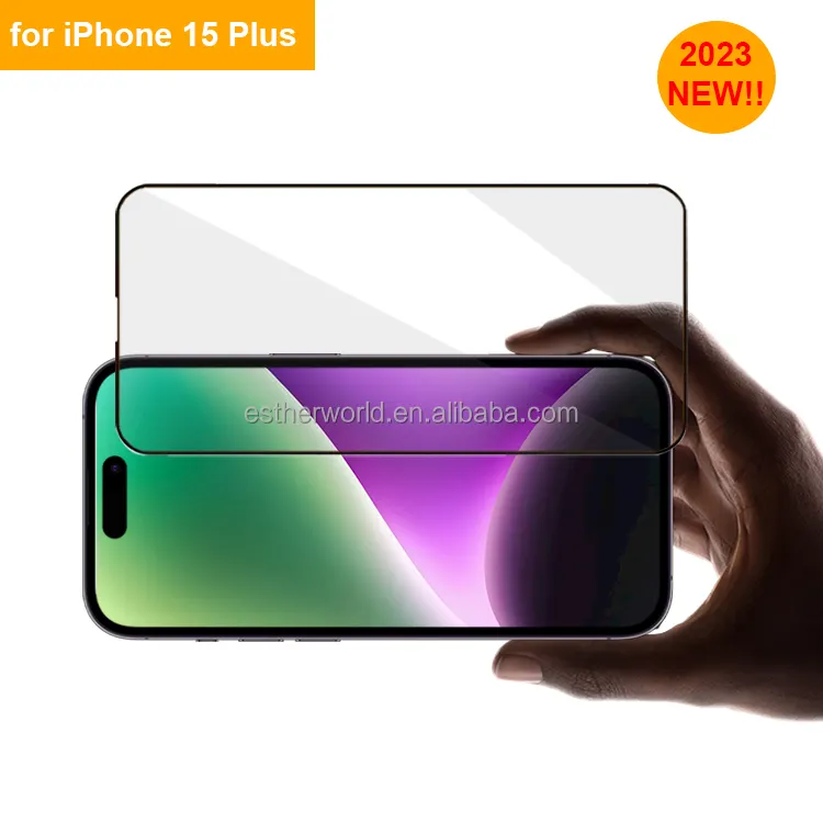 Factory Price HD Clear Tempered Glass Bubble-Free Screen Protector for iPhone 15/15 Pro Grade AA+++ Radian 14 Pro Ultra XS