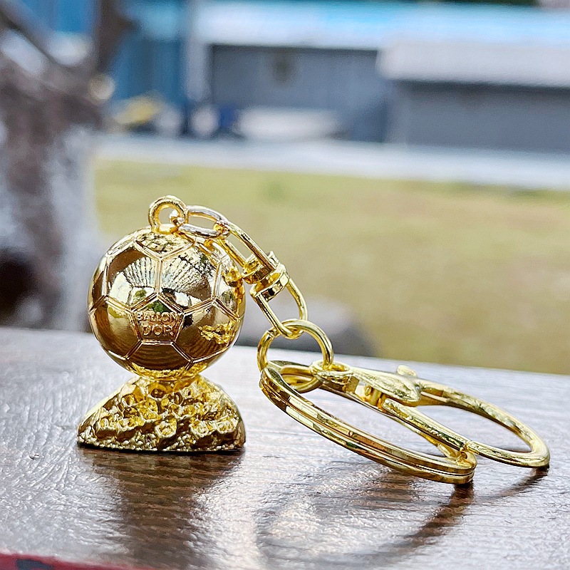 Golden globe keychain