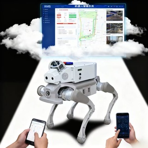 Görsel sistem ile akıllı programlanabilir Robot köpek güvenlik robotu yüz tanıma özerk engel kaçınma panoramik - Product Image 5