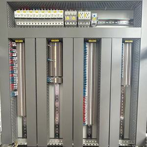 Gabinete de interruptores completo de bajo voltaje Equipo de distribución de energía con gabinete de control PLC y caja de distribución