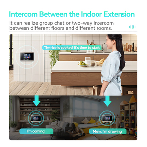 LEELEN OEM / ODM Inter phone TCP/IP-Gegensprechanlage Türklingel Zugangs kontroll system Tür Video Gegensprechanlage 2-Draht-Systeme Smart Tuya WiFi
