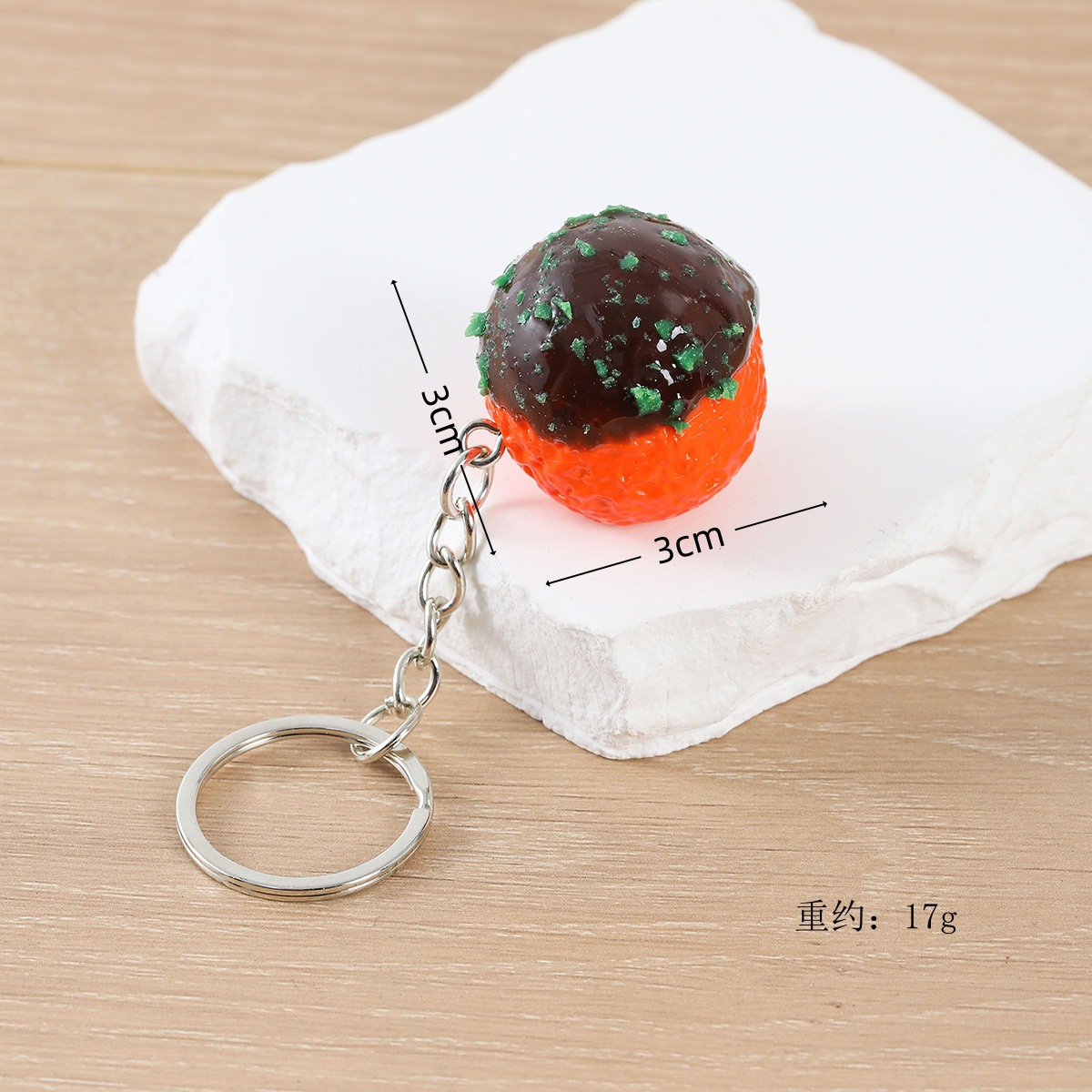 Boules de poulpe Teriyaki (porte-clés)