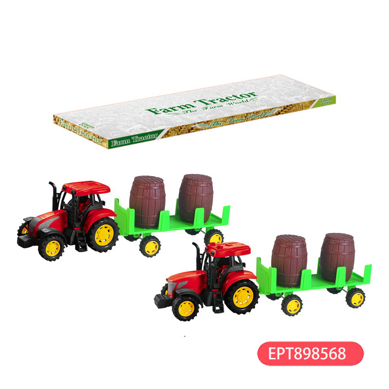 Voiture de ferme de baril de EPT898568-Inertia (modèle deux mélangé)(60pcs/ctn)