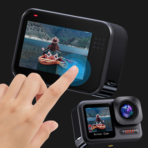 Su altında GWD-860X popüler 20 metre su geçirmez dokunmatik ekran 5K HD fotoğraf Video kaydedici çift Lens Mini spor eylem kamera - Product Image 4