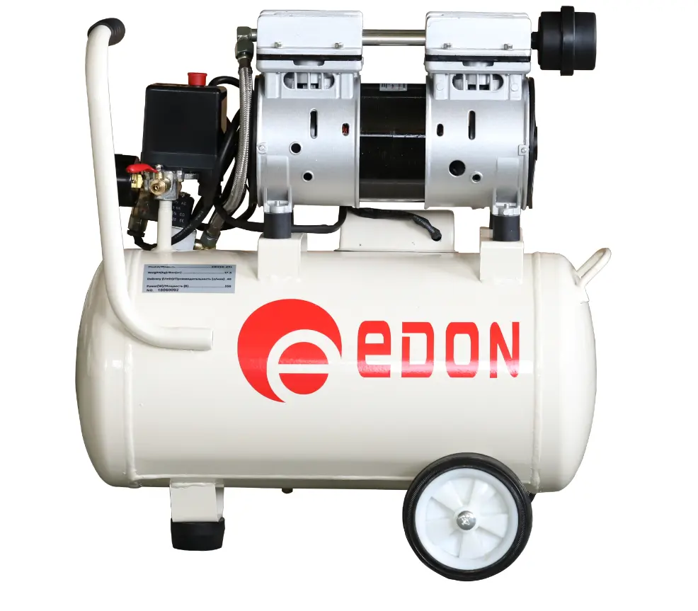 EDON 220 compresor de aire de voltaje 550w compresor de aire silencioso sin aceite