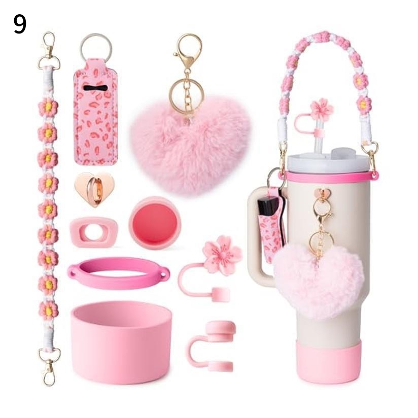 9 without cups without straws