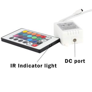 Doppio lato PCB grande Mos tubi DC12V 24V IR telecomando 24Key 6A 3 canali RGB Led Controller per RGB RGBW LED Strip Smart Home - Product Image 6