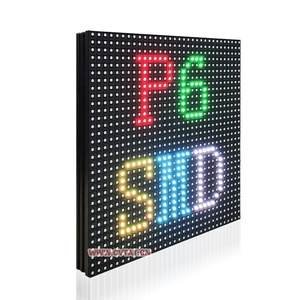 P6 Outdoor RGB Full Color LED modulo Display 192*192mm Led Video Wall Screen per Exterio - Product Image 1