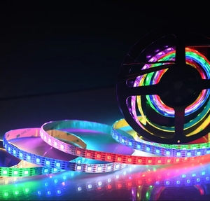 แถบไฟ LED WS2813 WS2815 DC5V แบบแยก LC8813 WS2812B ไฟ LED แบบคู่สัญญาณ30 60 96 144 LED IP20 - Product Image 2