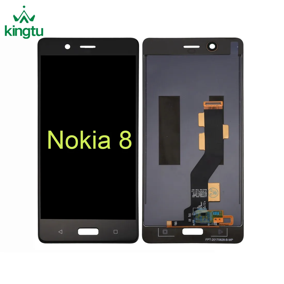 טלפון סלולרי LCD מגע קי מסך מלא ל5cps pantalla נוקיה Nokia 8 / N8 TA-1012 TA-1004 TA-1052 חלקי