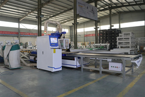 Linea di produzione CNC Router lavorazione del legno automatico di carico e scarico macchina di nidificazione per mobili CNC Cabinet - Product Image 6