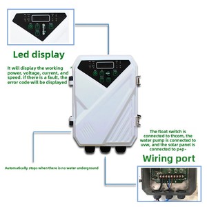 Agrotime 48V Nam Châm Vĩnh Cửu Không Chổi Than Hiệu Quả Cao Hộ Gia Đình Thép Không Gỉ Sâu Cũng Bơm-DC Năng Lượng Mặt Trời Bơm Chìm - Product Image 2