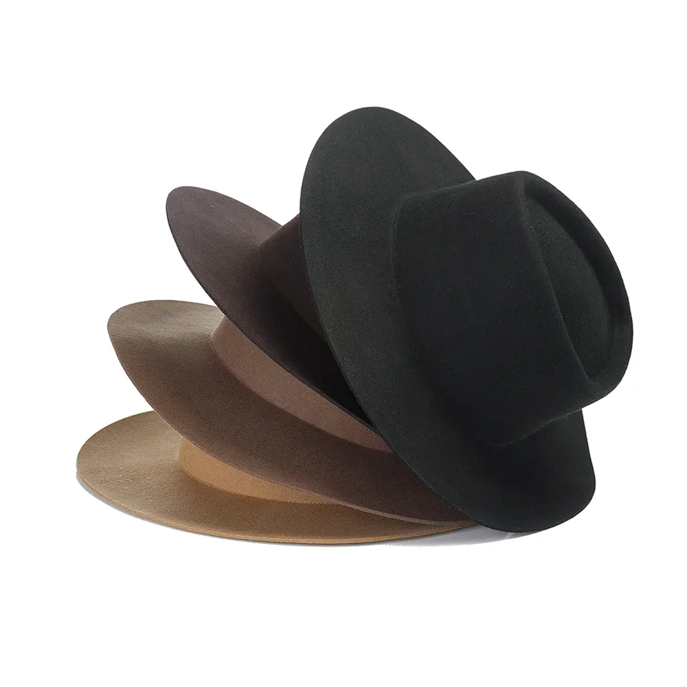 Chapeau De soirée Vintage OEM 57CM, Fedora personnalisé, automne et mariage