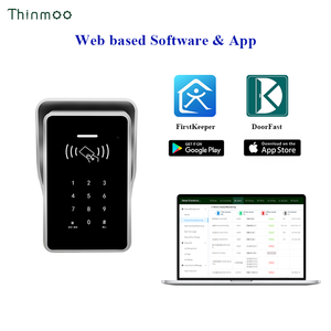 Lettore di prossimità sistema di controllo di accesso wireless rfid card tastiera bluetooth, 13.56MHz/125KHz card scanner per ascensore - Product Image 3