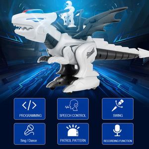 ZIGO TECH Programmierte Fernbedienung Robotik Dino Funk gesteuertes Dinosauriers pielzeug
