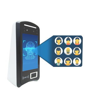 Dispositivo de grabación de tiempo de asistencia de reconocimiento de tarjeta de huella dactilar facial HFSecurity X05 con batería - Product Image 2