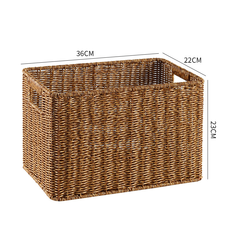 Marrone scuro 36*22*23cm