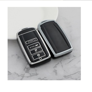 シルバートリム高級キーカバーアキュラRLX/MDX/NSX & 精密モデル-傷防止ケース - Product Image 1