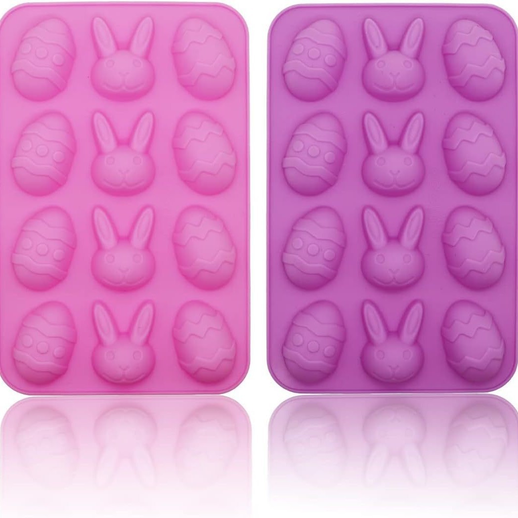 Molde para Huevo de Pascua con Cabeza de Conejo (Individual)