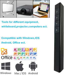 Telecomando presentazione presentatore Wireless puntatore Laser a luce rossa per la pagina Powerpoint up down presentatore laser clicker - Product Image 5