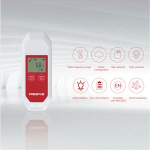 Registrador de datos de temperatura y humedad USB personalizado multiusos con pantalla LCD logegr de datos