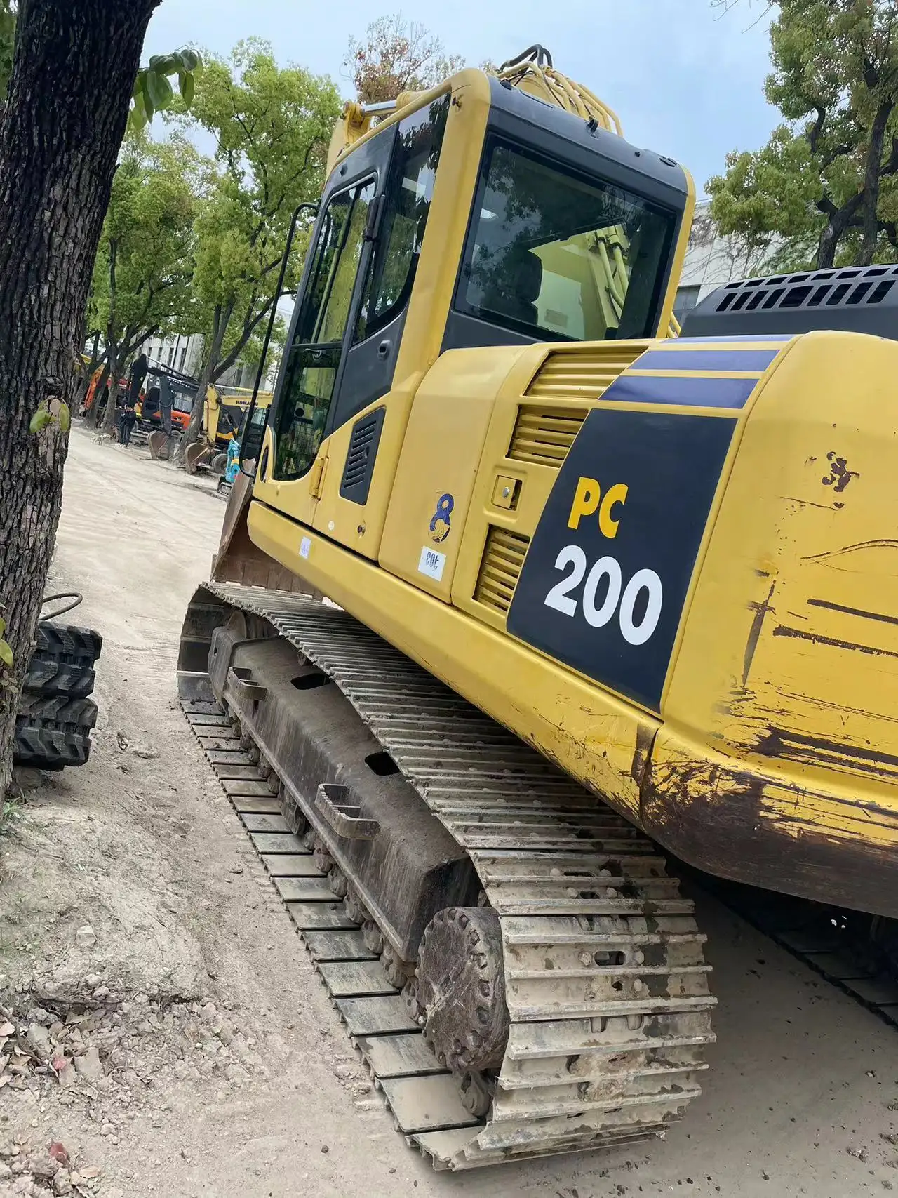 الأكثر مبيعًا حفارة مستعملة اليابان komatsu في shanghai pc orig-8 حفارة مستعملة رخيصة للبيع