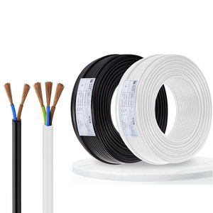 RVV Copper Stranded Conductor Electrical Cable 0.5 0.75 1 1.5 <strong>2.5</strong> Mm&sup2; PVC Insulated Sheathed 2 <strong>3</strong> Core Flexible Electric <strong>Wires</strong> - Product Image 1