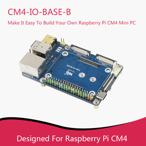 CM4-IO-BASE-B Mini scheda di espansione applicabile al Raspberry Pi CM4 Computing modulo Full versionCase kit alimentazione noi/EU - Product Image 2