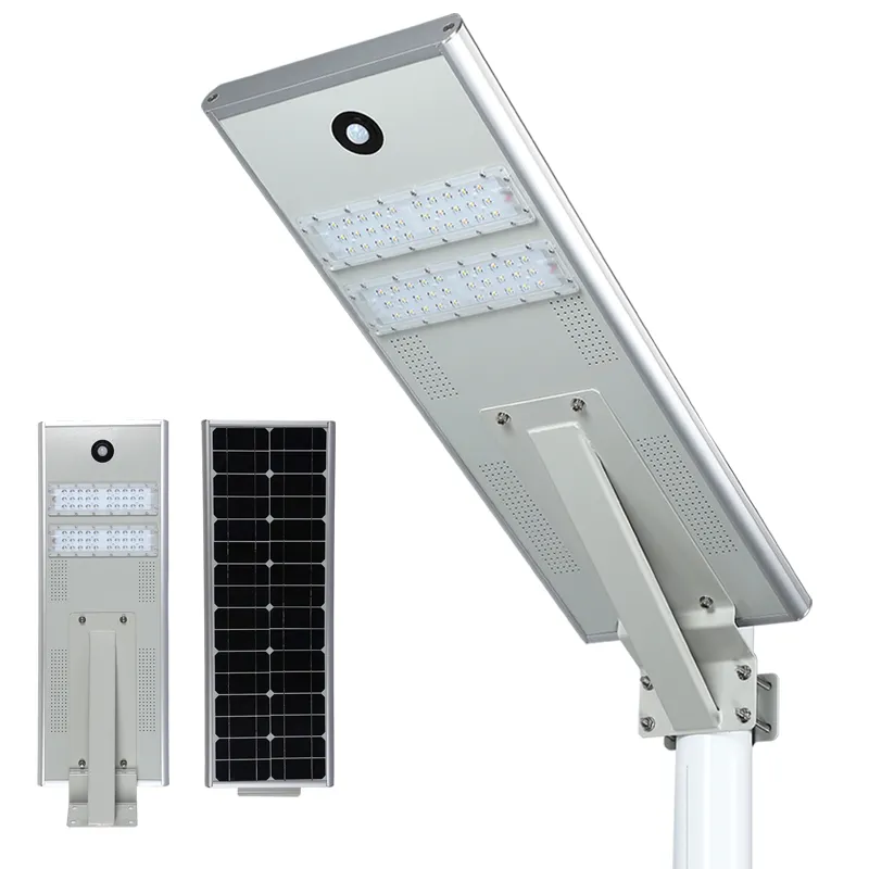 High quality outdoor road garden park square parking lot 30w all in one led solar street light manufacturers