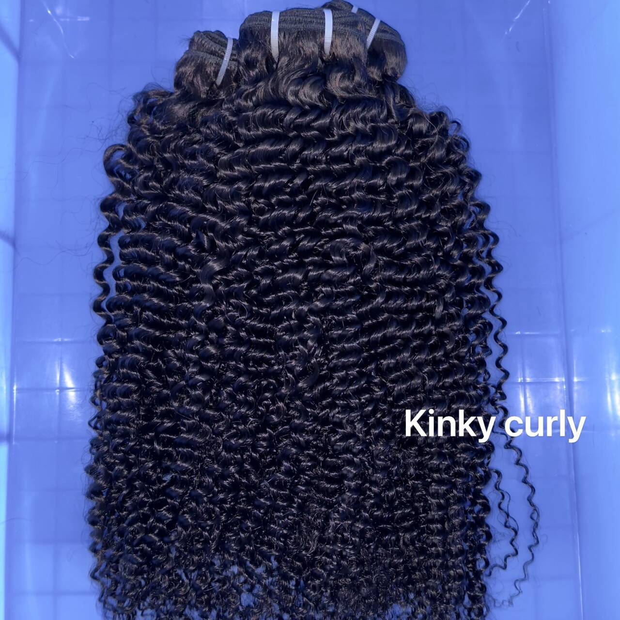 Paquet de cheveux crépus bouclés, 1 pièce