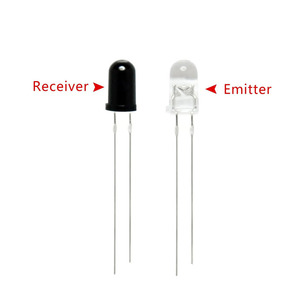 3mm 5mm 940nm LED Infrarot Sender und Empfänger Dioden Sensor Element für Arduino Himbeere